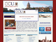Tablet Screenshot of gcu.edu.pk